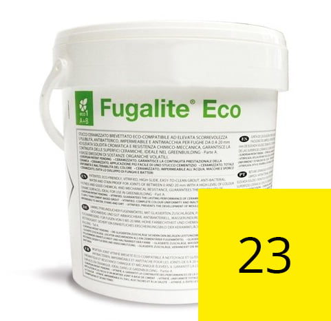 Затирка для плитки Kerakoll Fugalite Eco 23 Giallo