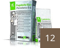Затирка для плитки Kerakoll Fugabella Eco Porcelana 0-8 12 Orzechowy