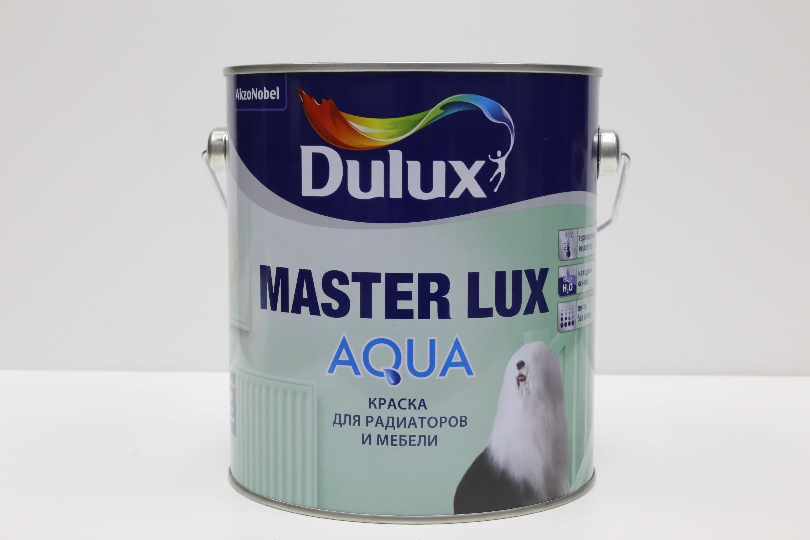 Полуматовая водно-дисперсионная краска Dulux  2.5л.