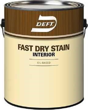 Быстросохнущее масло для дерева Deft® Interior Fast Dry Stain