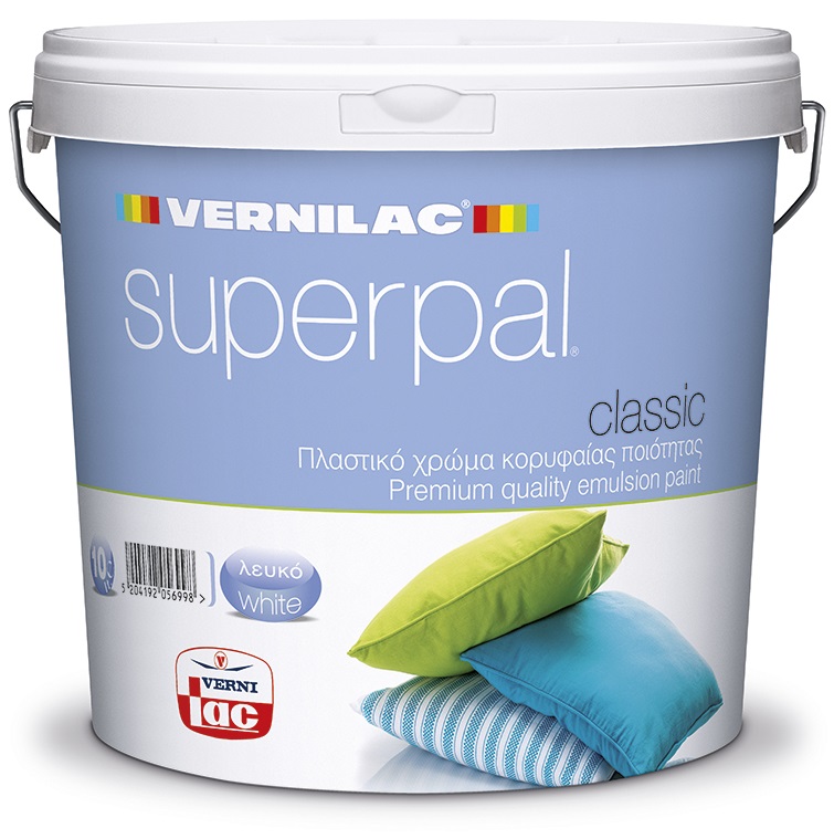 Универсальная моющаяся акрилатная краска премиум-качества SUPERPAL CLASSIC